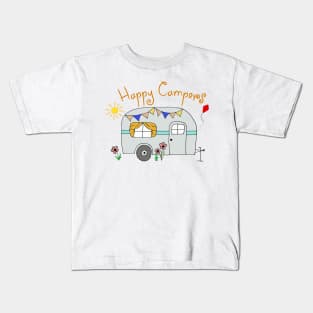 Happy Campers Kids T-Shirt